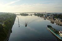 Morgenstimmung an der Holtenauer Schleuse 00001 ©Landeshauptstadt Kiel - Barbara Westendorf.JPG